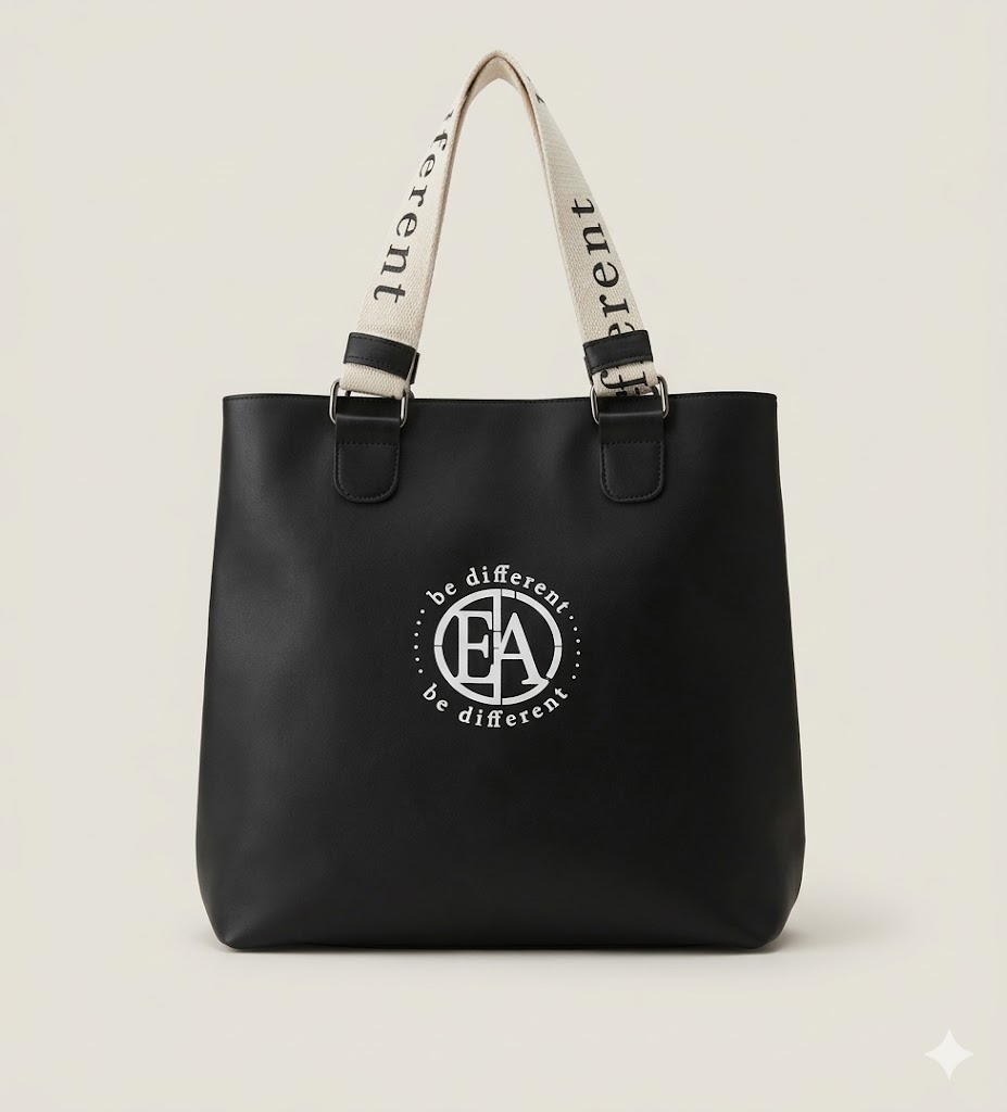 Tote bag INSIGNIA negro